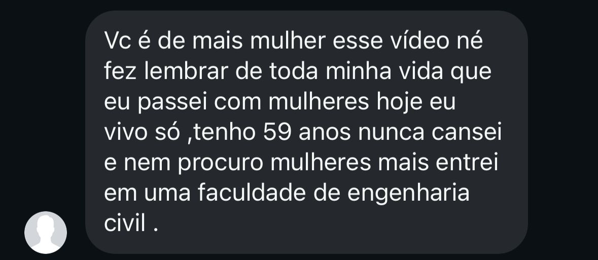 Depoimento: Vc é de mais mulher